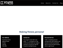 Tablet Screenshot of ccfitness.co.uk